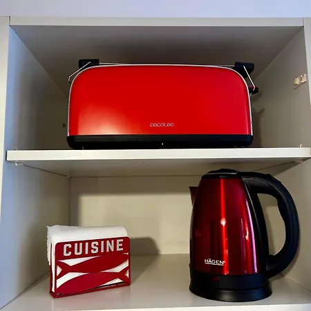 Red Oasis In Center Of Udine