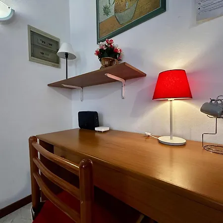 Red Oasis In Center Of